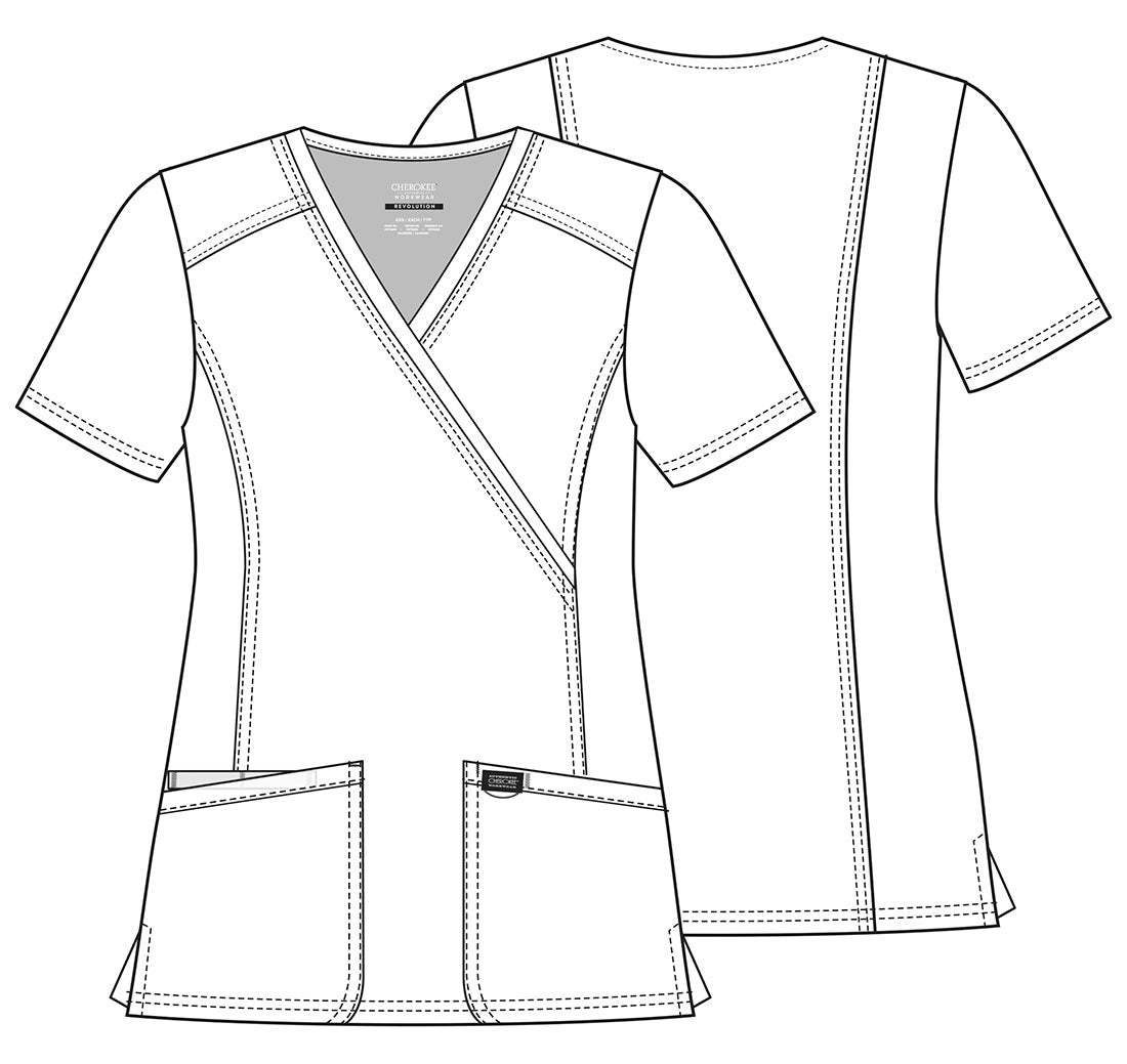 POLERA CHEROKEE REVOLUTION WW610 TURQUEZA TLB