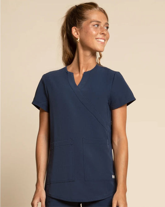 POLERA SCORPI COMFORT MT-02 AZUL MARINO