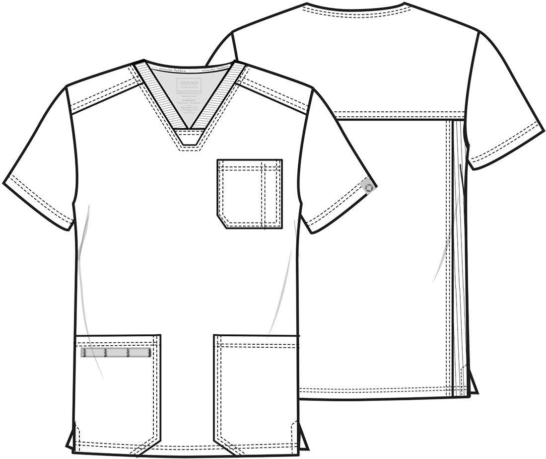 POLERA CHEROKEE REVOLUTION TECH WW760AB AZUL REY